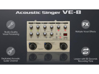 <b>BOSS VE-8 ACOUSTIC SINGER Processador Voz Canais VOCAL/GUITAR 9-tipos HARMONY entradas saidas XLR BEST-SELLER</b> <b>BOSS VE-8 ACOUSTIC SINGER Processador Voz Canais VOCAL/GUITAR 9-tipos HARMONY entradas saidas XLR BEST-SELLER</b>